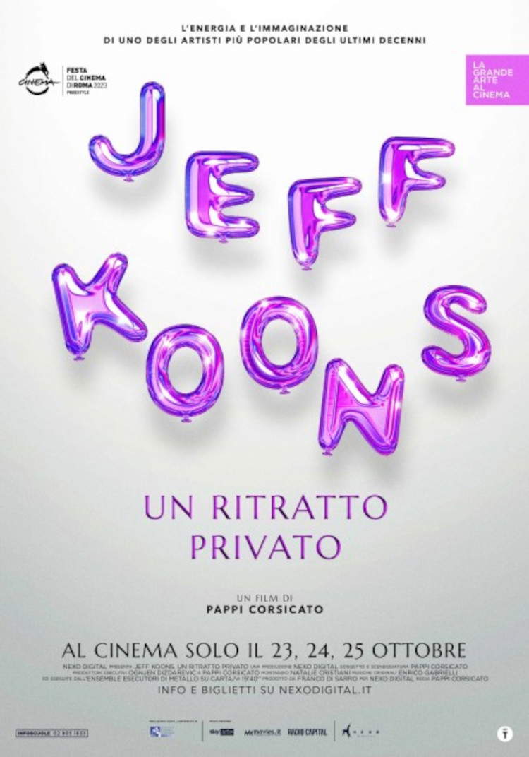 Poster di Jeff Koons. Un ritratto privato