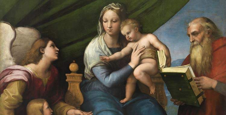 Capodimonte, an exhibition on the Spanish in Naples during the Renaissance. And after 400 years, Raphael returns