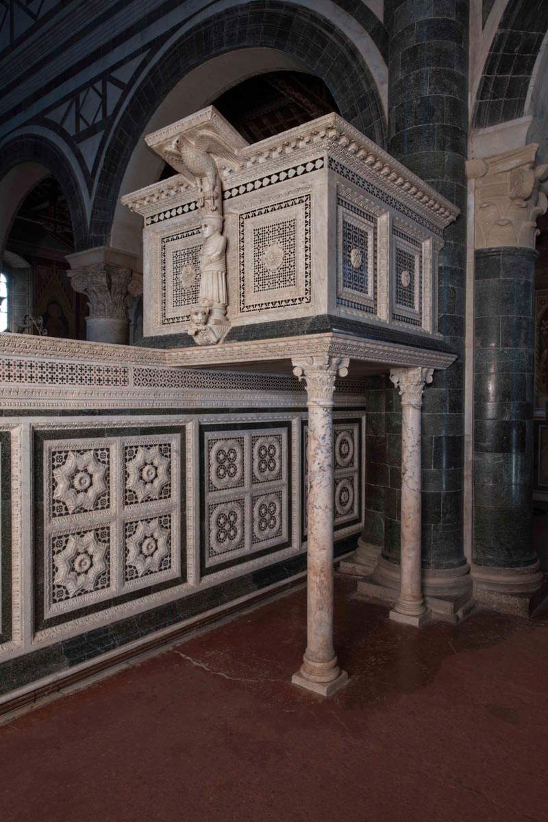 Restaurierungen: die Kanzel Restaurierungen: die Kanzel