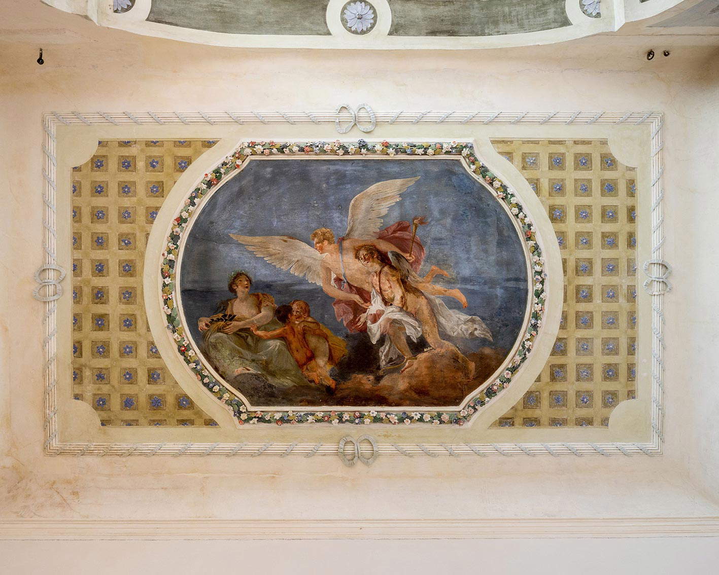 Les fresques restaurées Les fresques restaurées