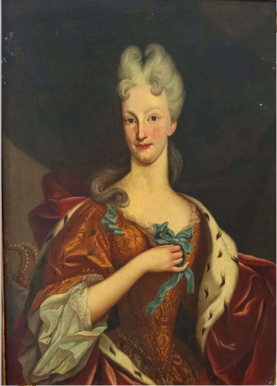 Das in Piacenza entdeckte Porträt von Königin Elisabeth Farnese Das in Piacenza entdeckte Porträt von Königin Elisabeth Farnese