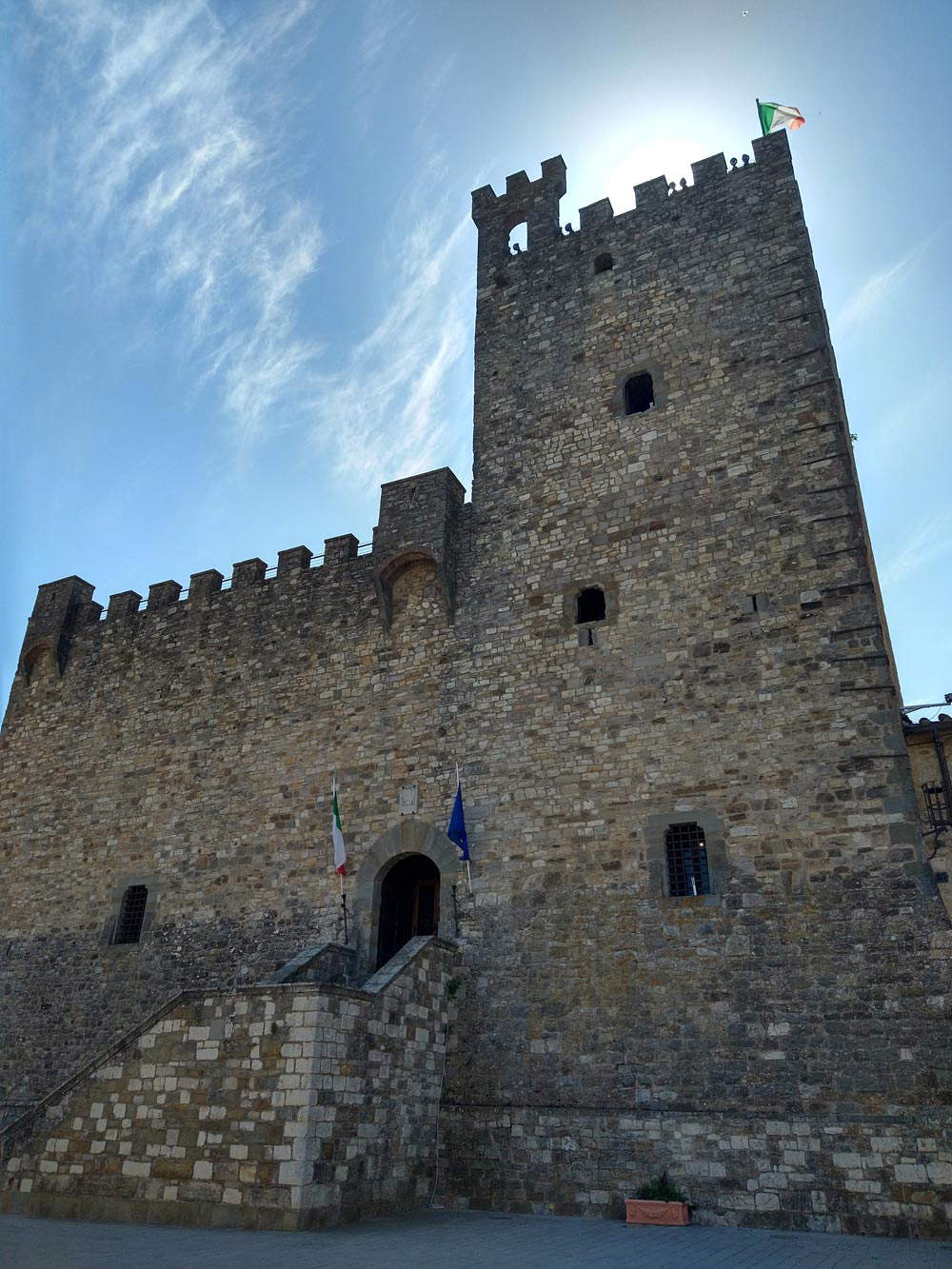 The Rocca of Castellina in Chianti, home of the museum The Rocca of Castellina in Chianti, home of the museum