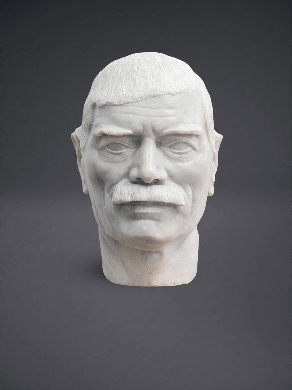 Romeo Gregori, Head of Apuan quarryman (1926; marble, 33x22x23 cm, Rome, National Gallery of Modern and Contemporary Art) Romeo Gregori, Head of Apuan quarryman (1926; marble, 33x22x23 cm, Rome, National Gallery of Modern and Contemporary Art)