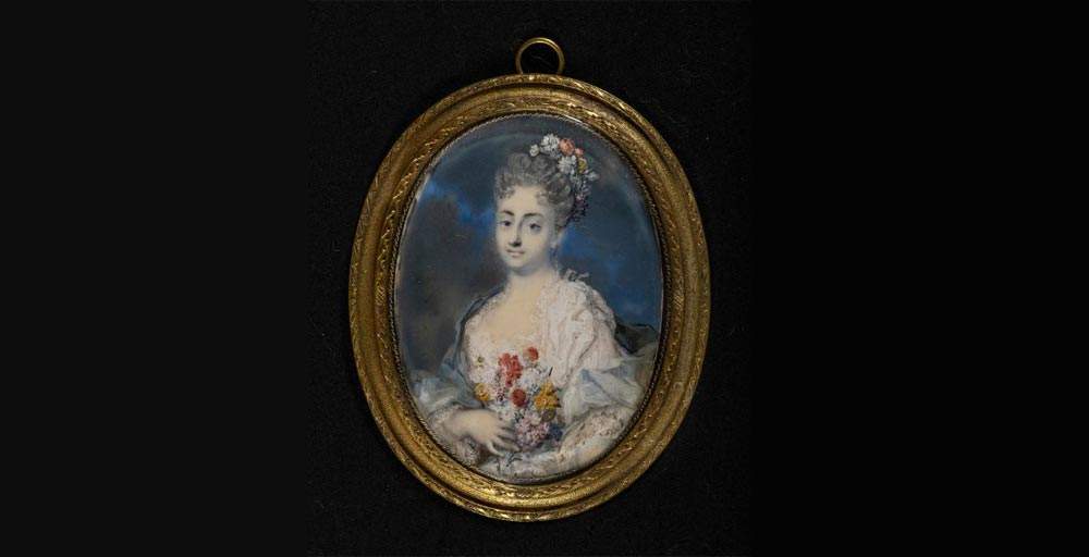 36 miniatures on ivory by Rosalba Carriera on display in Venice, Ca' Rezzonico