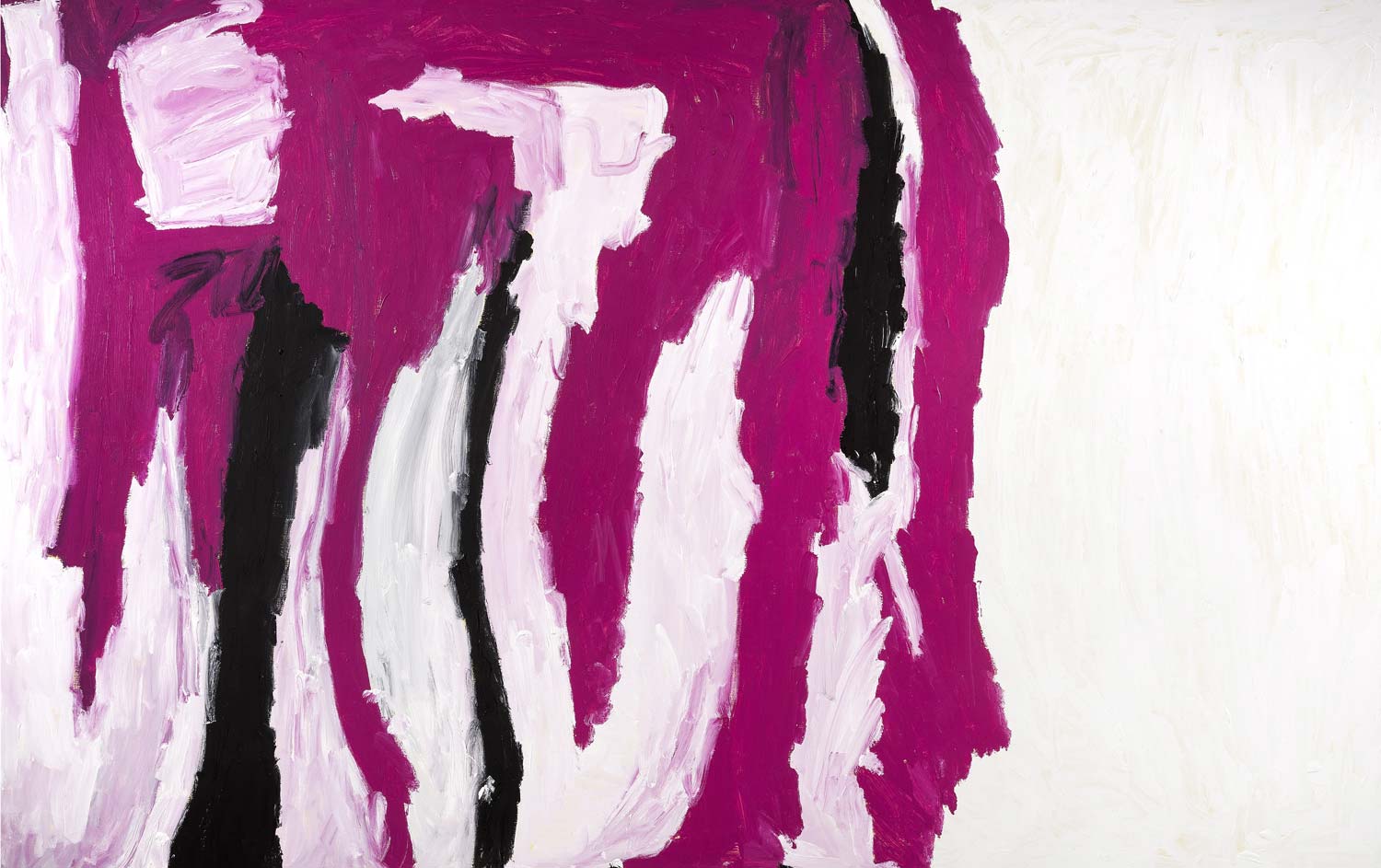 Sally Gabori, Nyinyilki (2010; polímeros sintéticos sobre lino, 196 x 300 cm; Melbourne, Colección particular) Sally Gabori, Nyinyilki (2010; polímeros sintéticos sobre lino, 196 x 300 cm; Melbourne, Colección particular)