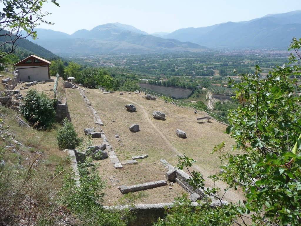 Das Heiligtum von Hercules Curino. Foto: Abruzzo Vivo Das Heiligtum von Hercules Curino. Foto: Abruzzo Vivo