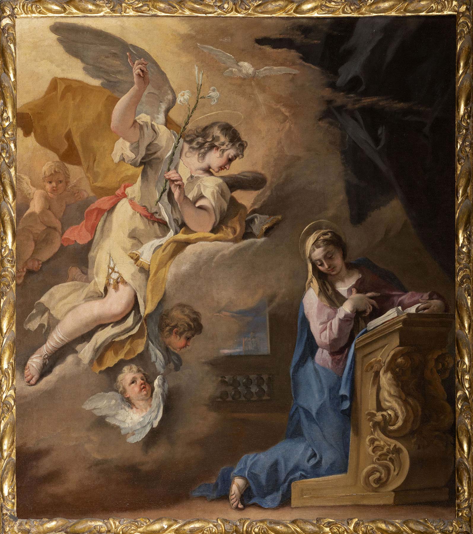 Sebastiano Ricci, Verkündigung (Ghedi, Santa Maria Assunta). Foto: BAMS Foto Rodella Sebastiano Ricci, Verkündigung (Ghedi, Santa Maria Assunta). Foto: BAMS Foto Rodella
