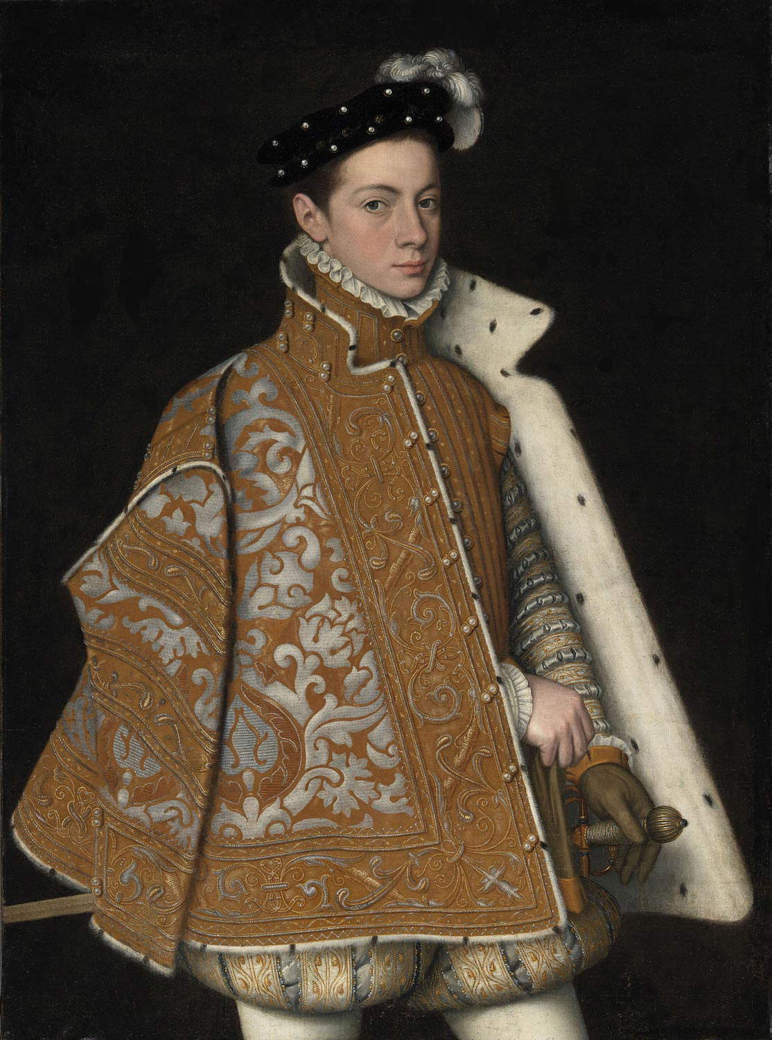 Sofonisba Anguissola (attr.), Retrato de Alessandro Farnese (c. 1560; óleo sobre lienzo, 107 x 79 cm; Dublín, National Gallery of Ireland) Sofonisba Anguissola (attr.), Retrato de Alessandro Farnese (c. 1560; óleo sobre lienzo, 107 x 79 cm; Dublín, National Gallery of Ireland)
