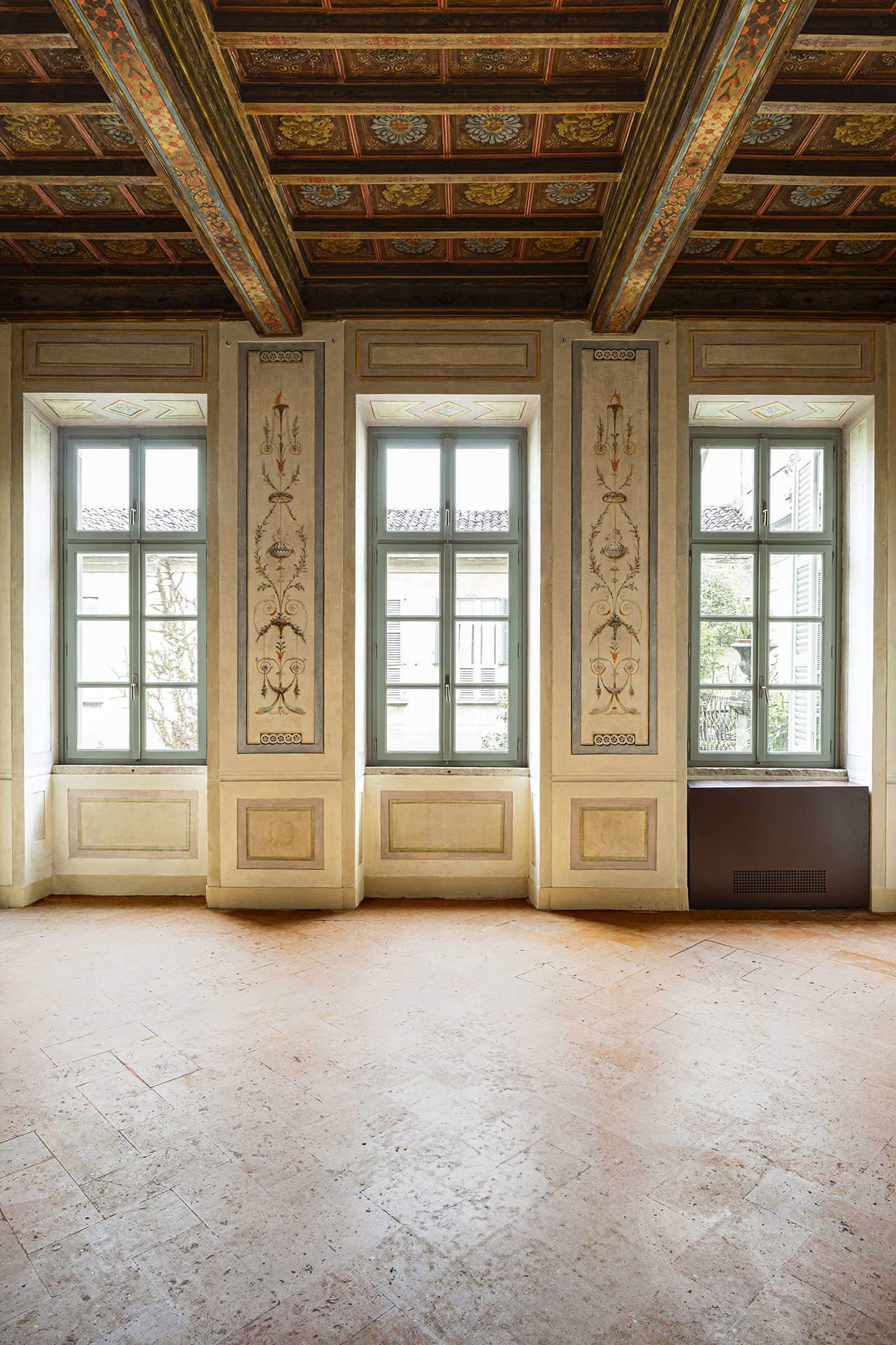 SPA Spazio Per Arte, Palazzo Bellini, Oleggio - von Laura und Luigi Giordano - Restaurierungsprojekt und Fotos von Lorenzo Bini, Studio Binocle