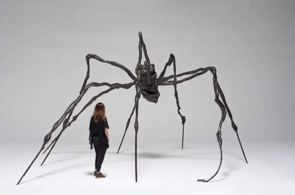 A monumental Spider by Louise Bourgeois will go to auction at Sotheby's. Estimated at $30-40 million 