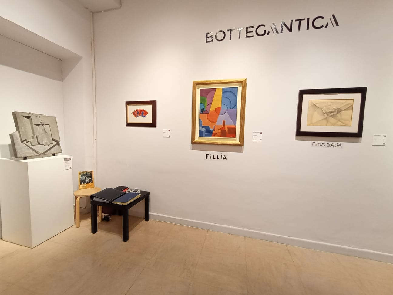 The Bottegantica booth The Bottegantica booth