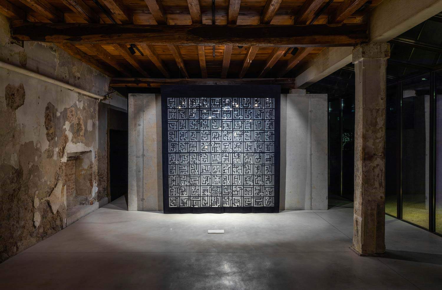 Vicenza, in the Atipografia space, artist Stefano Mario Zatti gives... shape to words