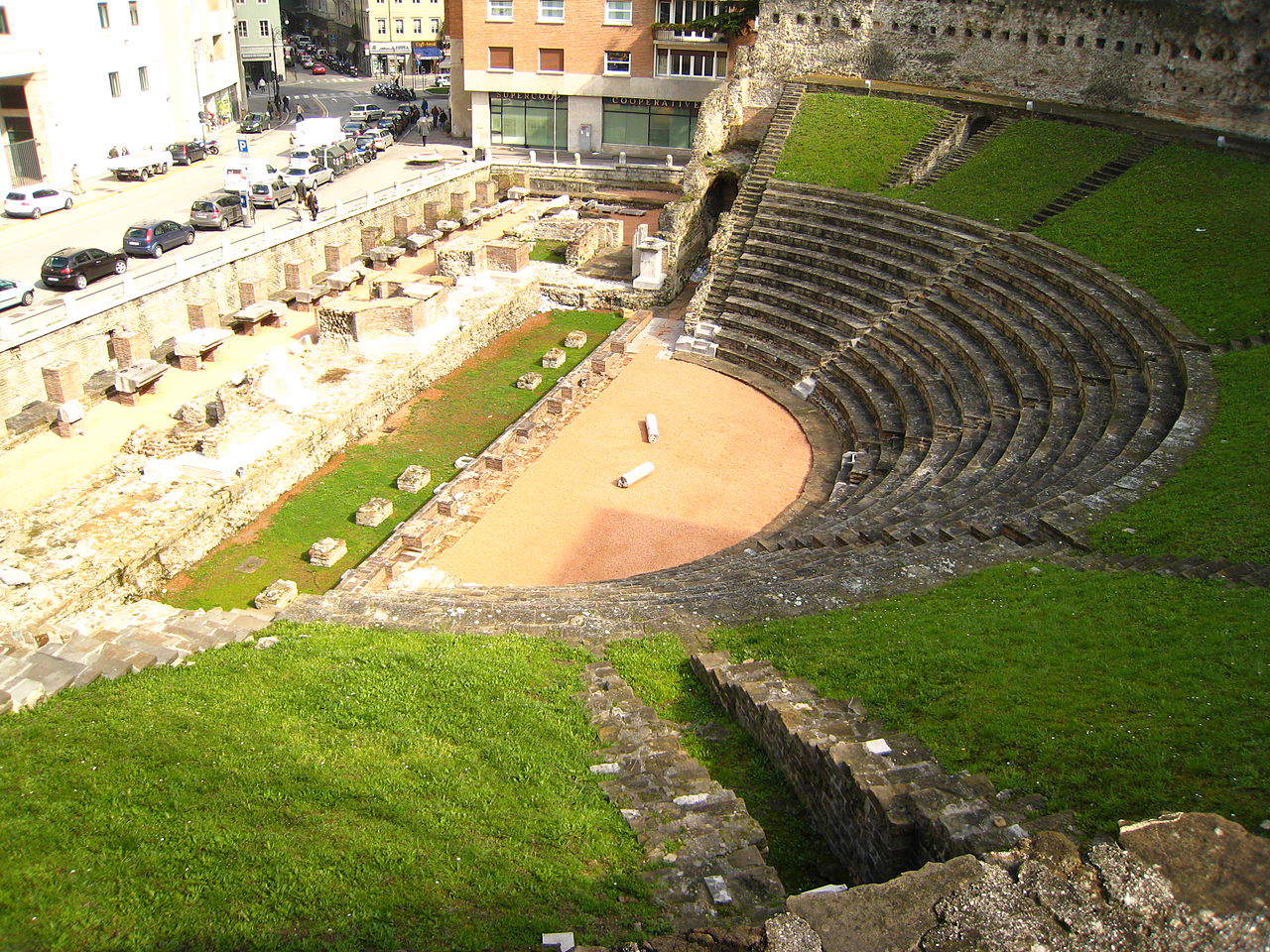 Teatro romano de Trieste. Foto: Wikimedia/Tiesse Teatro romano de Trieste. Foto: Wikimedia/Tiesse
