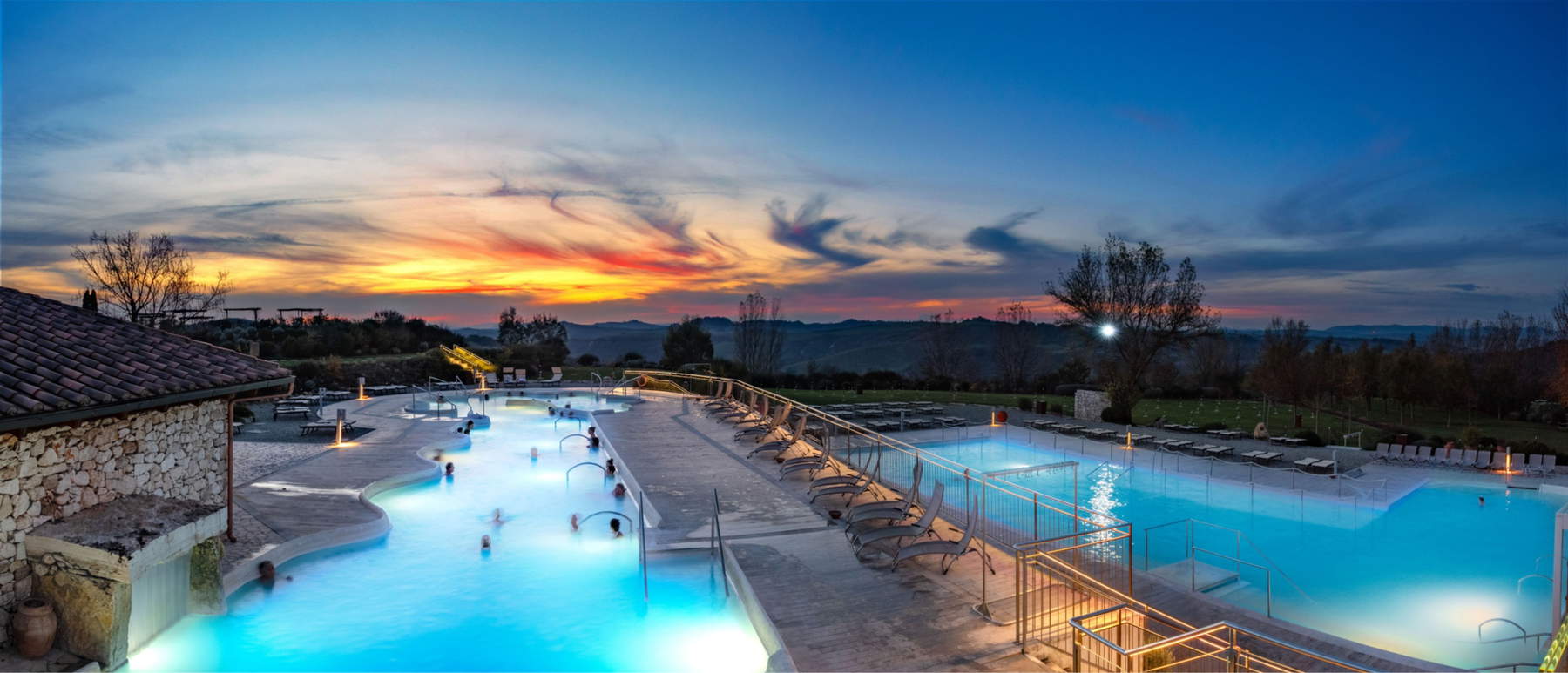 San Giovanni spa in Rapolano Terme. Photo: Visit Tuscany San Giovanni spa in Rapolano Terme. Photo: Visit Tuscany