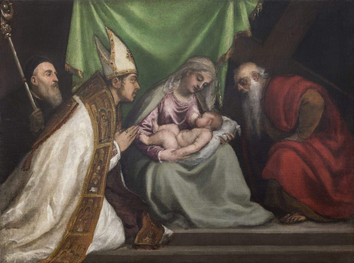 Finaliza la restauración del retablo de Tiziano realizado para su Pieve di Cadore