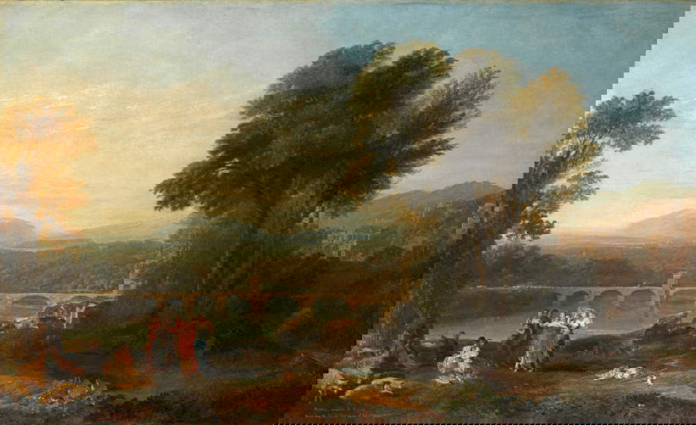 Joseph Mallord William Turner, Apulia in cerca di Apulo, esposto nel 1814, (olio su tela). Foto ©Tate