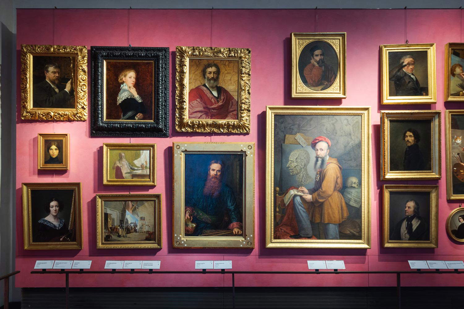 At the Uffizi after a century, here are the artists