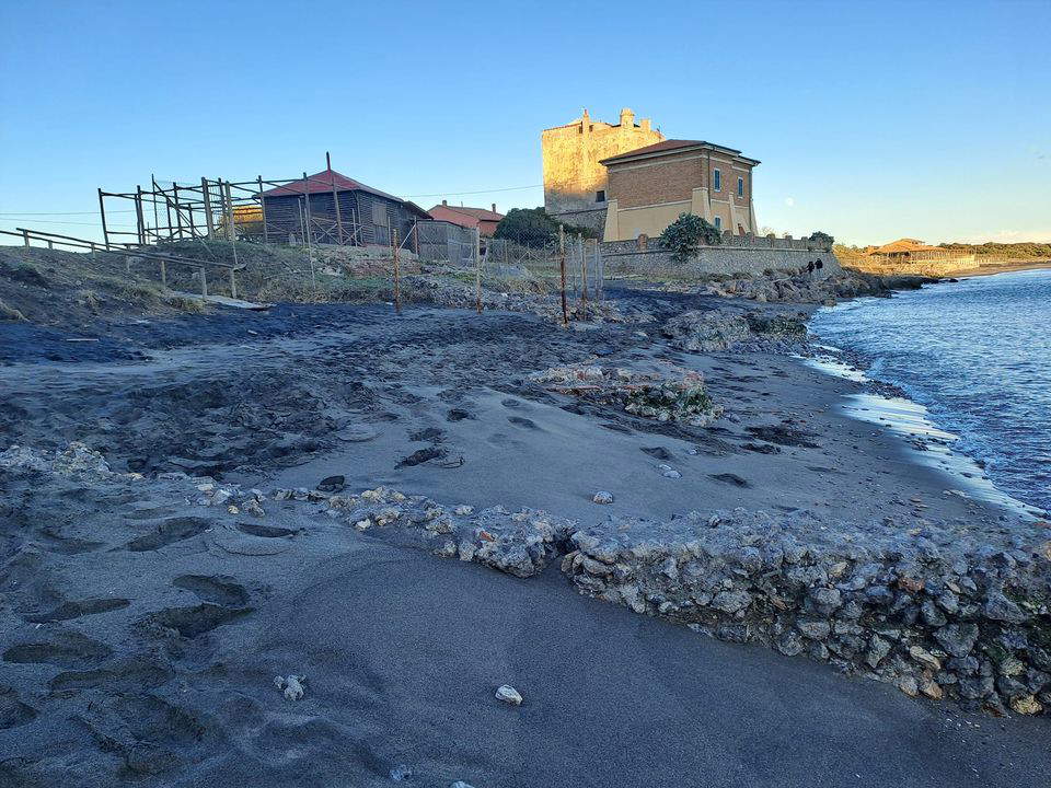 The remains of the villa resurfaced in Ansedonia. Photo: Claudio Calastri The remains of the villa resurfaced in Ansedonia. Photo: Claudio Calastri