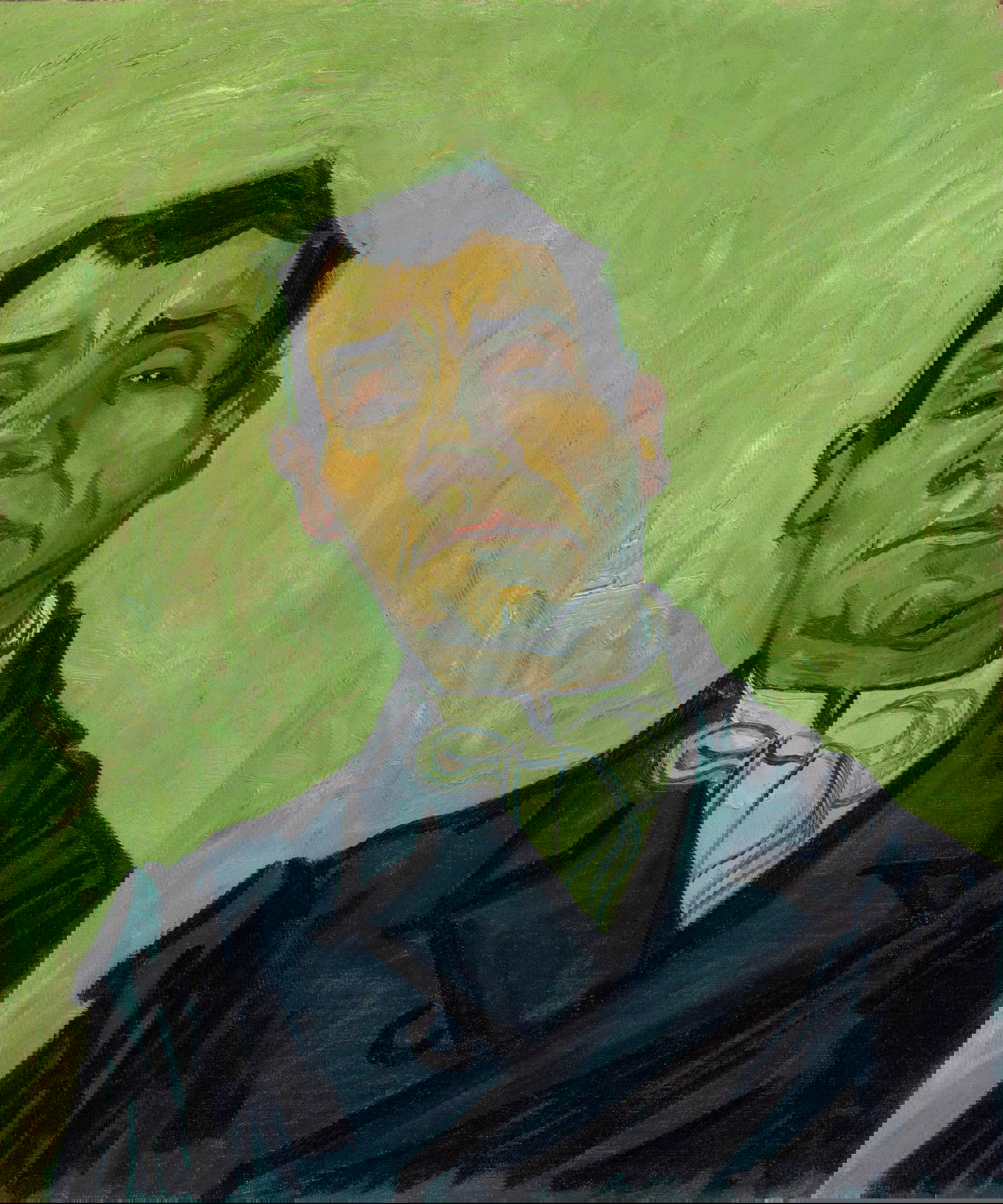 Vincent van Gogh, Portrait of Joseph-Michel Ginoux (Arles, December 1888; oil on canvas, 65 x 54.5 cm; Otterlo, Kröller-Müller Museum) Vincent van Gogh, Portrait of Joseph-Michel Ginoux (Arles, December 1888; oil on canvas, 65 x 54.5 cm; Otterlo, Kröller-Müller Museum)