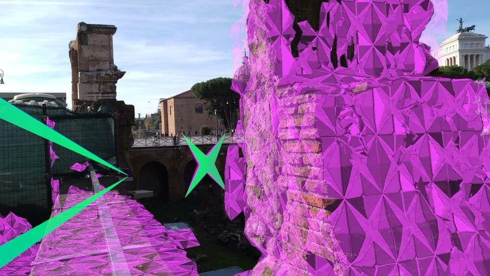 Rome, Vincenzo Marsiglia proposes a digital artwork trail at Visionarea