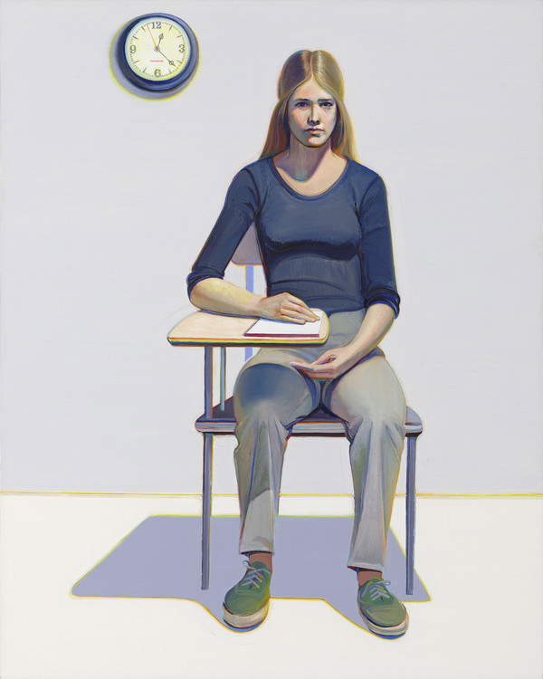 Wayne Thiebaud, Student (1968; olio su tela, 152,7 x 122,2 cm; San Francisco, San Francisco Museum of Modern Art) Wayne Thiebaud, Student (1968; olio su tela, 152,7 x 122,2 cm; San Francisco, San Francisco Museum of Modern Art)