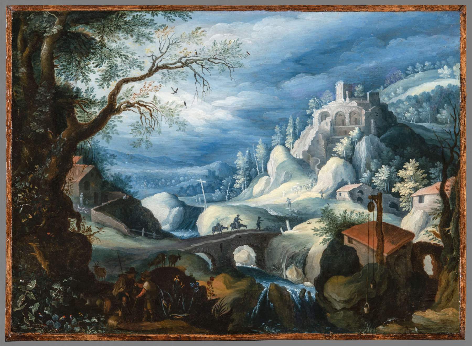 How Rome was seen by Flemish artists of the 1500s and 1600s: an exhibition of paintings and artifacts