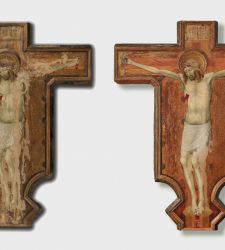 Siena, die Restaurierung des Karmeliterkreuzes von Ambrogio Lorenzetti endet