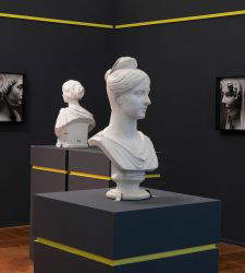 Rome, at the Palazzo Braschi Museum, Luigi Spina's photos in dialogue with Tenerani's plaster casts