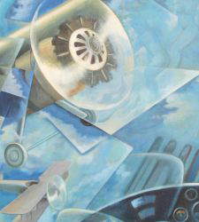 Works by the major exponents of Futurism on display at the Palazzo delle Paure, from Balla to Depero 