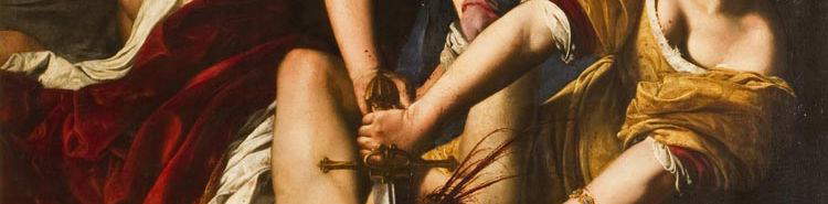 Judith Beheading Holofernes, the masterpiece by Artemisia Gentileschi