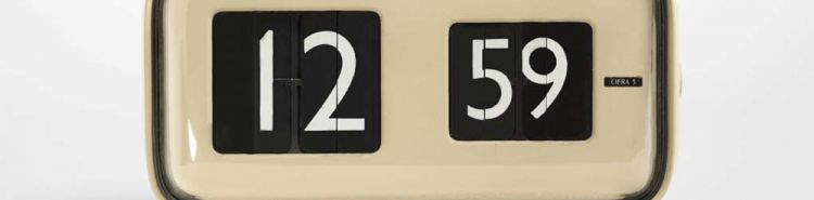 El reloj electromecánico Cifra 5: la revolución Solari