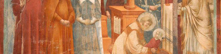 Die Greccio-Krippe des Heiligen Franziskus nach Giotto