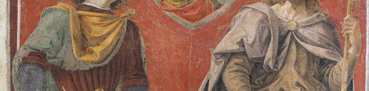 Un Perugino contra la peste: el gonfalon de los santos Romano y Rocco de Deruta