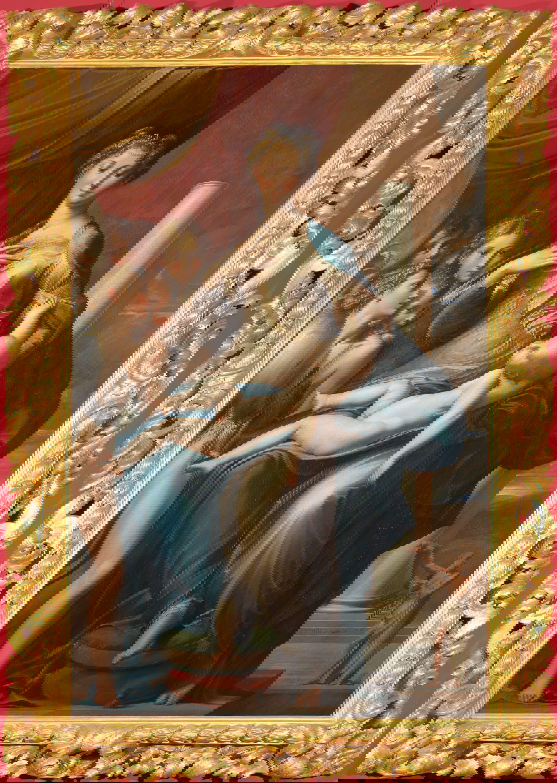 Parmigianino, Madone au long cou (1534-1540 ; huile sur panneau, 216,5 x 132,5 cm ; Florence, galeries des Offices) Parmigianino, Madone au long cou (1534-1540 ; huile sur panneau, 216,5 x 132,5 cm ; Florence, galeries des Offices)