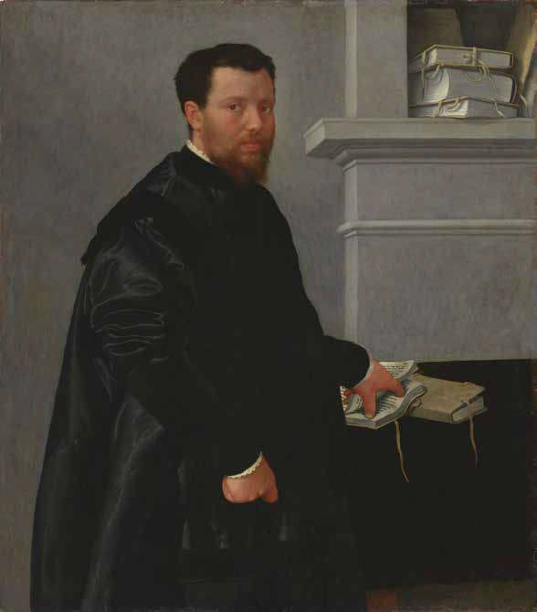 Giovanni Battista Moroni, Portrait de Giulio Gilardi (vers 1548 ; huile sur toile, 118,4 x 104,1 cm ; San Francisco, San Francisco Fine Arts Museums, Purchase, Mildred Anna Williams Collection, inv. 1941.22)