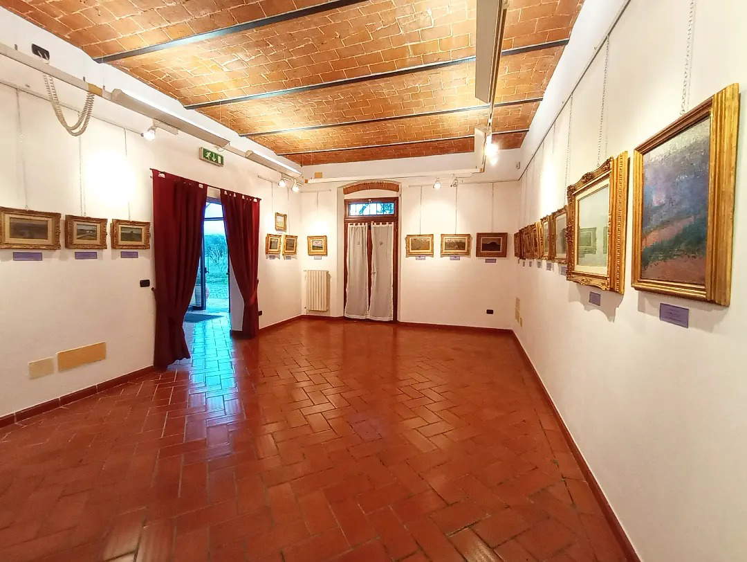 Ausstellungsaufbau Serafino Macchiati. Ich und die Anderen