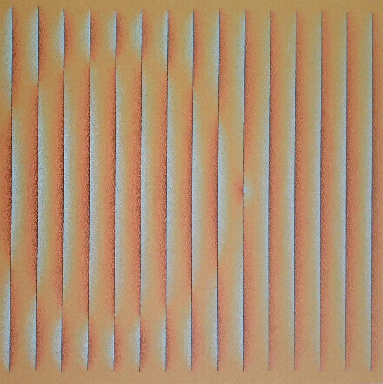 Gianluca Sgherri, Contacto (2020; pasteles sobre papel, 20 x 20 cm) Gianluca Sgherri, Contacto (2020; pasteles sobre papel, 20 x 20 cm)