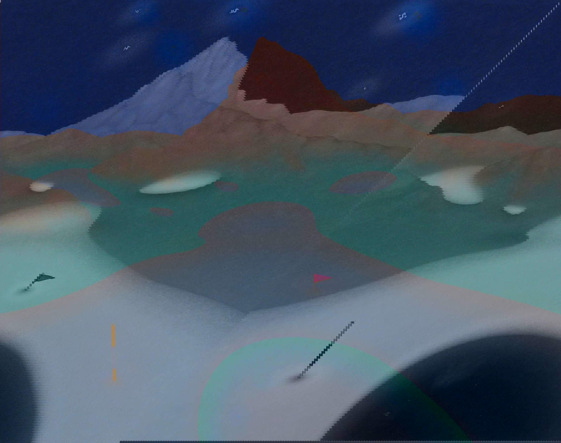 Gianluca Sgherri, Deshielo (2012; óleo sobre panel, 32 x 40 cm) Gianluca Sgherri, Deshielo (2012; óleo sobre panel, 32 x 40 cm)