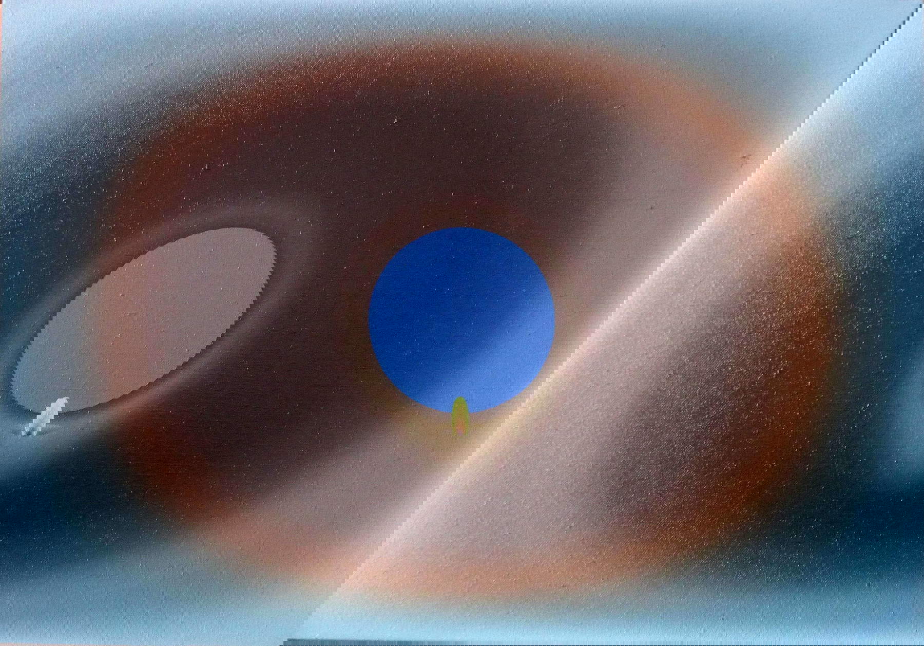 Gianluca Sgherri, Lume (2022; óleo sobre lino, 35 x 50 cm) Gianluca Sgherri, Lume (2022; óleo sobre lino, 35 x 50 cm)