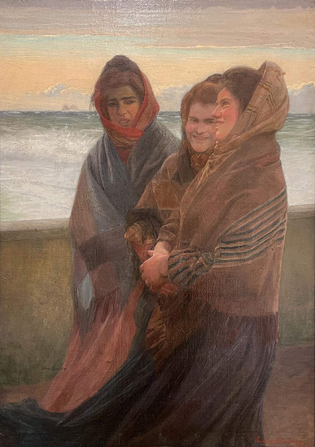 Raffaello Gambogi und Elin Danielson, Begegnungen (1901; Öl auf Leinwand, 83 x 60 cm; Privatsammlung) Raffaello Gambogi und Elin Danielson, Begegnungen (1901; Öl auf Leinwand, 83 x 60 cm; Privatsammlung)