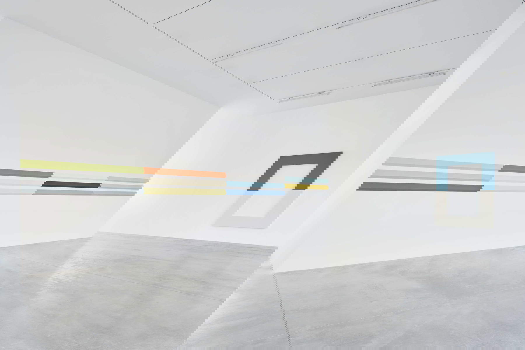 Mostra di Julian Dal Molin. Foto su concessione di galleria Lia Rumma