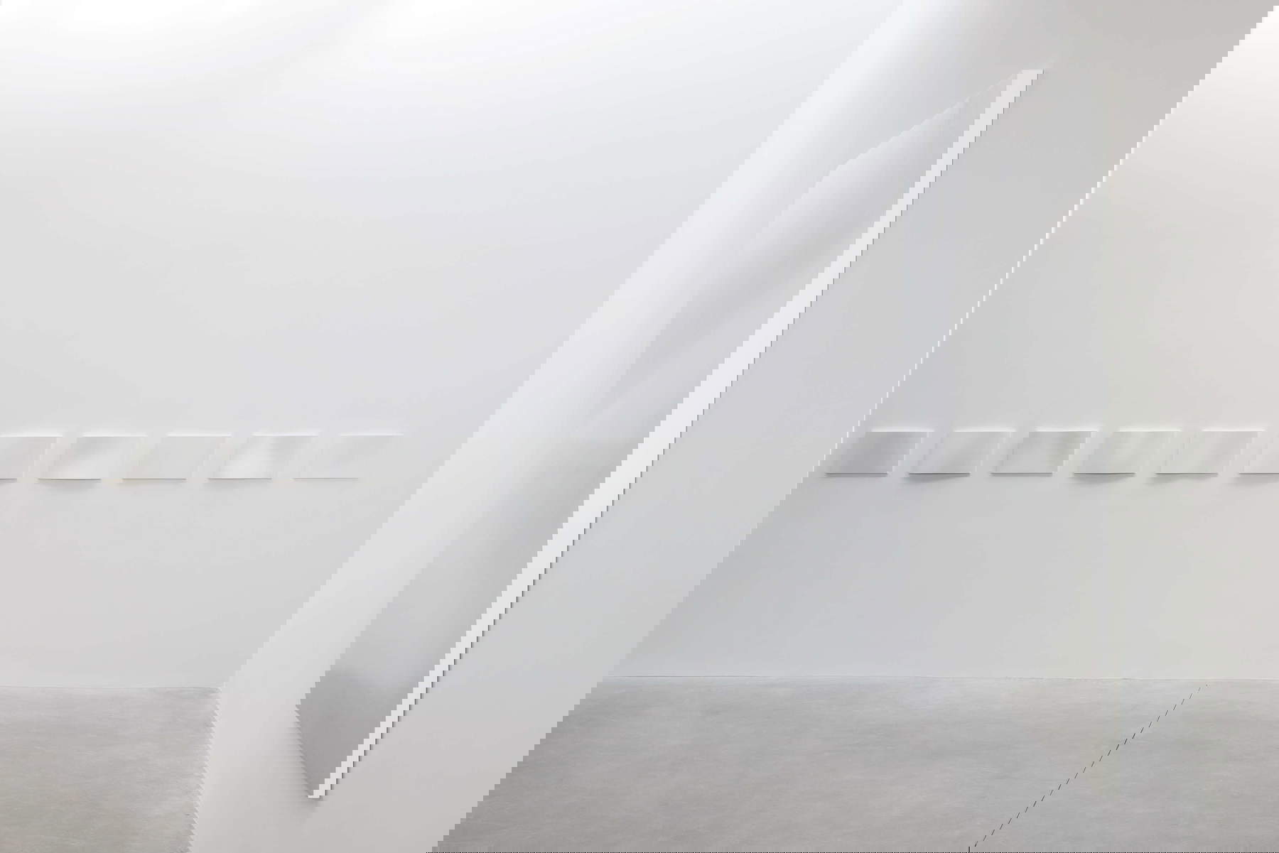 Mostra di Julian Dal Molin. Foto su concessione di galleria Lia Rumma