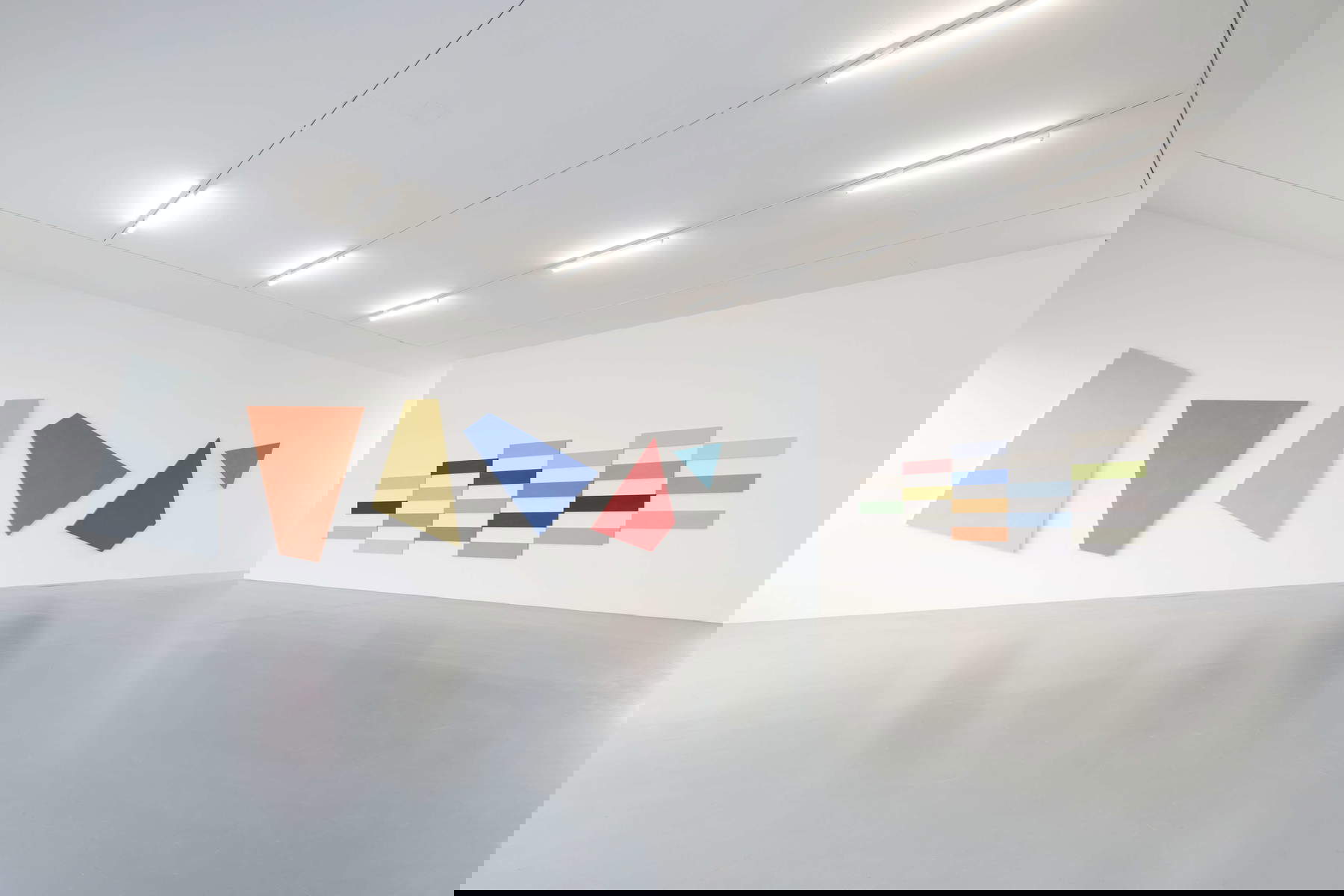 Mostra di Julian Dal Molin. Foto su concessione di galleria Lia Rumma