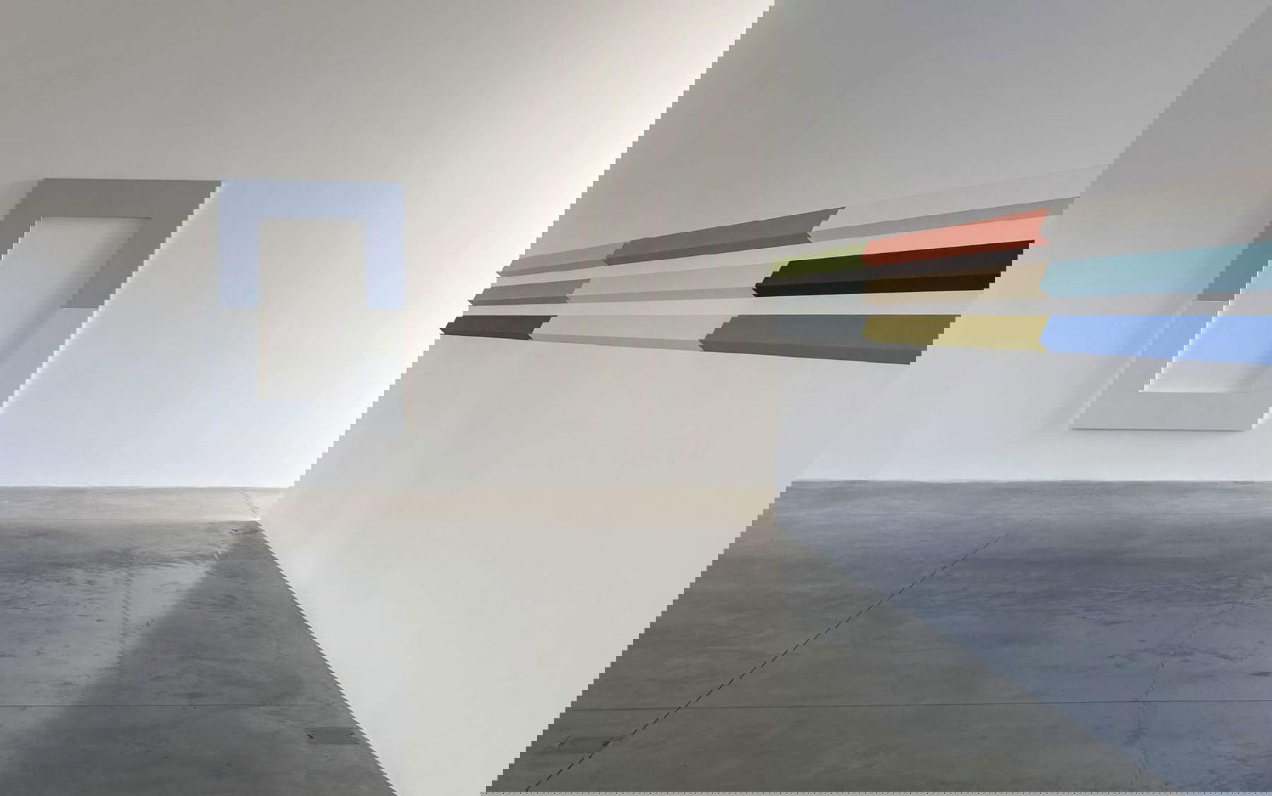 Mostra di Julian Dal Molin. Foto su concessione di galleria Lia Rumma