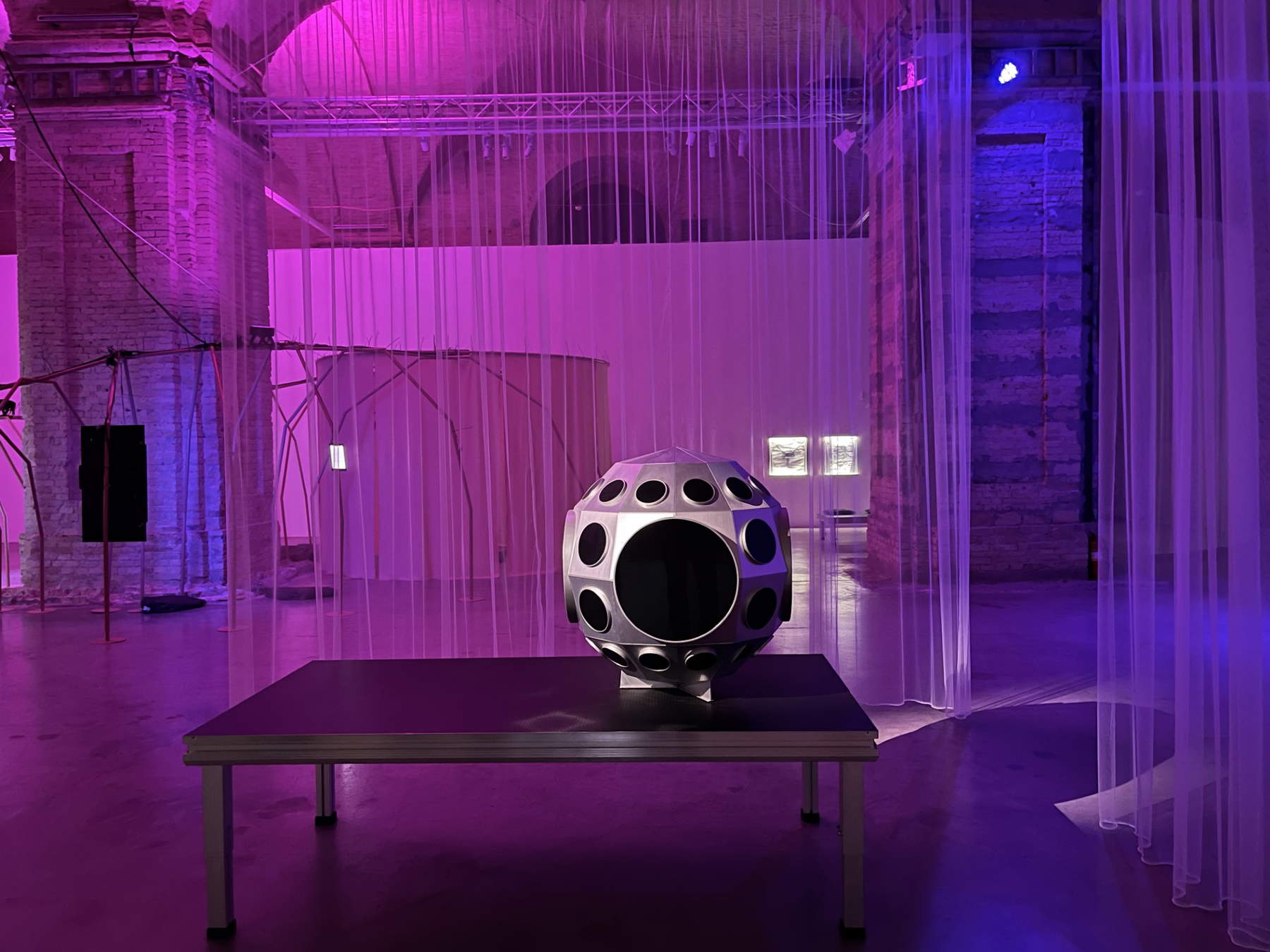 Artwork by Fedir Tetyanych in the exhibition Coexisting with Darkness at Mystetskyi Arsenal, Kyiv