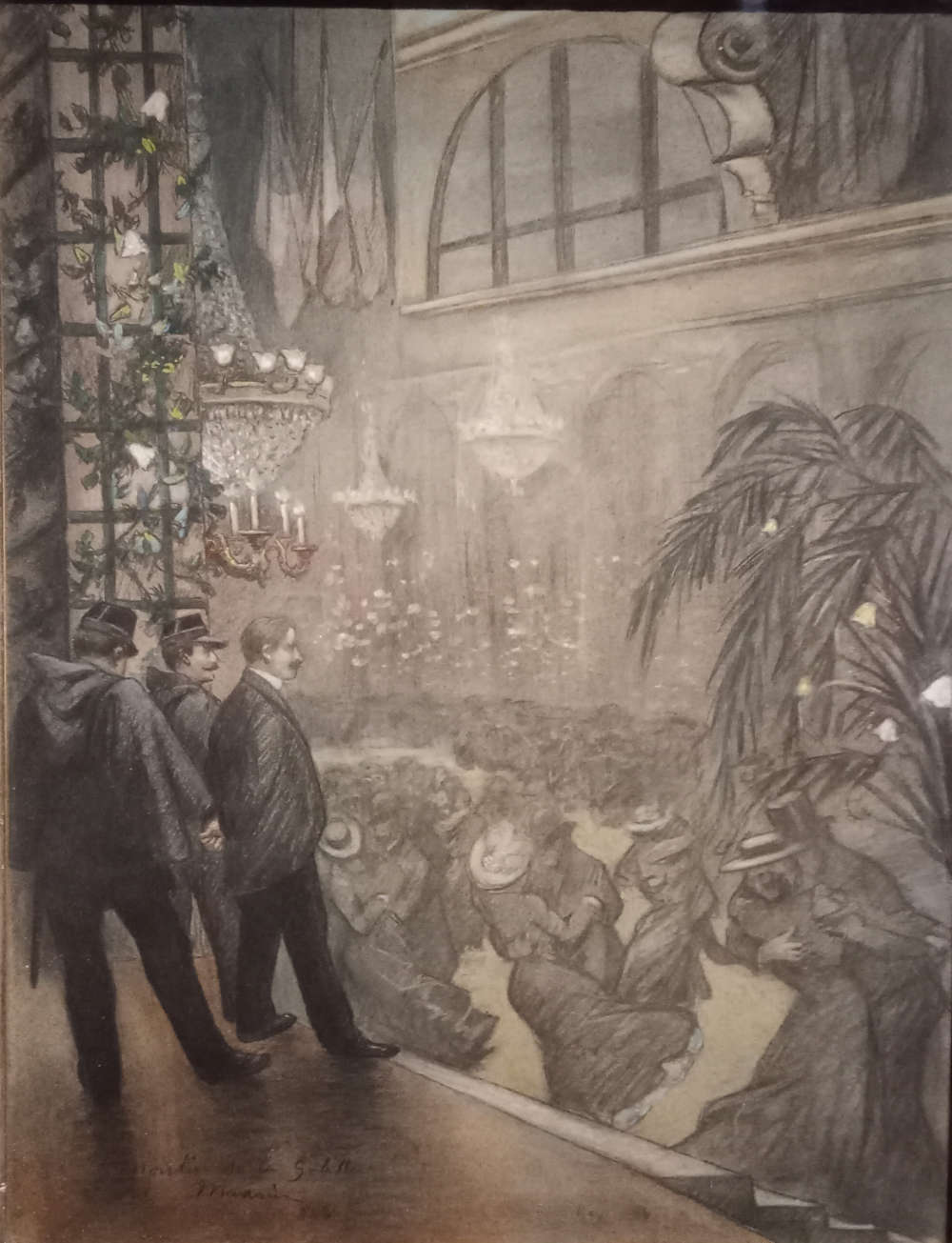 Charles Maurin, Le Moulin de la Galette (1894 circa; pastello su carta, 593 x 302 mm; Collezione privata) Charles Maurin, Le Moulin de la Galette (1894 circa; pastello su carta, 593 x 302 mm; Collezione privata)