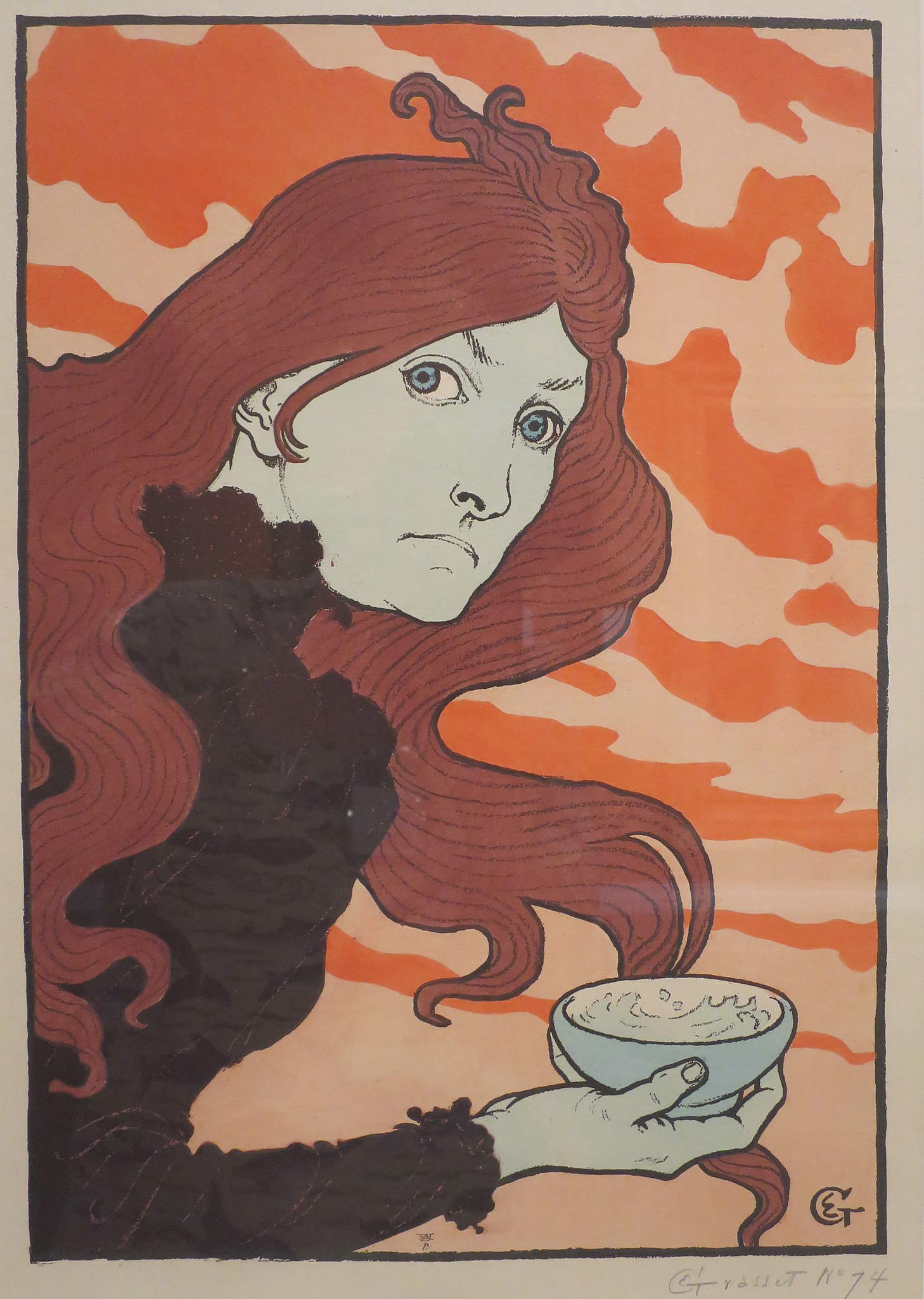 Eugène Grasset, La vitrioleuse (1894; riproduzione fotomeccanica e acquerello su carta, 588 x 415 mm; Amsterdam, Van Gogh Museum) Eugène Grasset, La vitrioleuse (1894; riproduzione fotomeccanica e acquerello su carta, 588 x 415 mm; Amsterdam, Van Gogh Museum)
