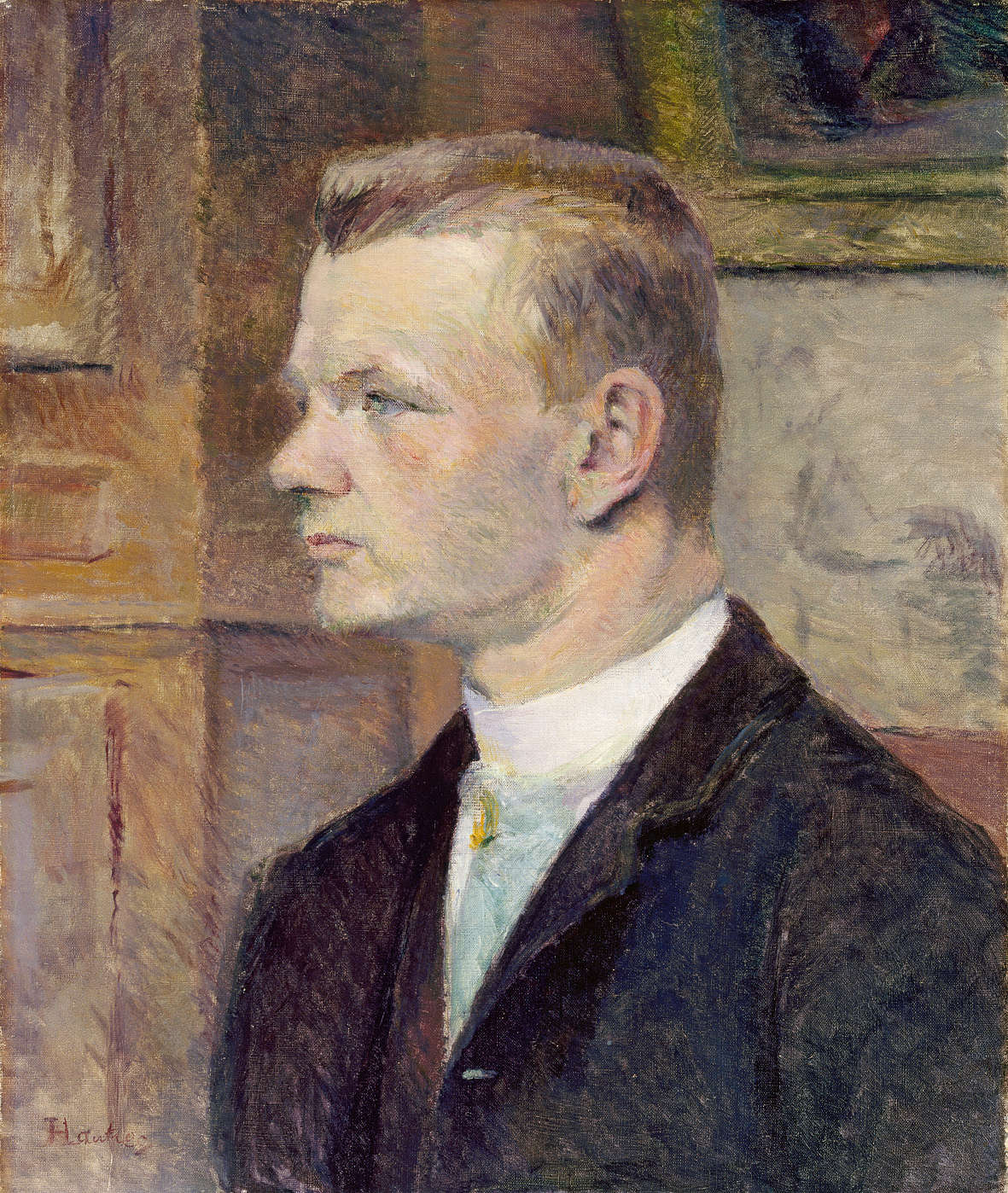Henri de Toulouse-Lautrec, Ritratto di Frédéric Wenz (1886 circa; olio su tela, 55,1 x 46 cm; Houston, The Museum of Fine Arts) Henri de Toulouse-Lautrec, Ritratto di Frédéric Wenz (1886 circa; olio su tela, 55,1 x 46 cm; Houston, The Museum of Fine Arts)