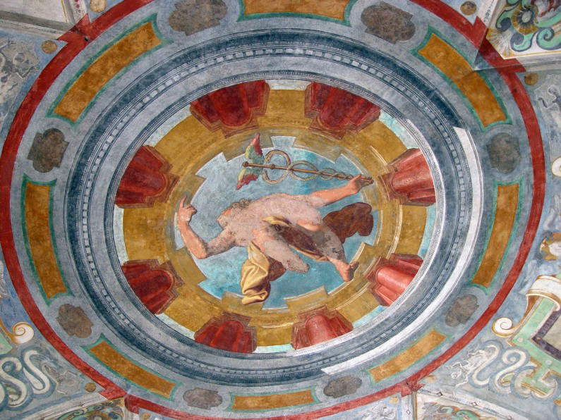 4. Camillo Procaccini, Mercury (1587-1589; fresco; Lainate, Villa Visconti Borromeo Litta) 4. Camillo Procaccini, Mercury (1587-1589; fresco; Lainate, Villa Visconti Borromeo Litta)