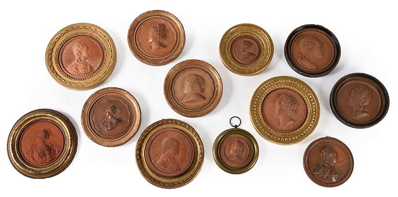 Jean-Baptiste Nini, Terracotta Medallions.